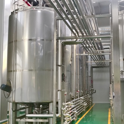 SS304 Cone Bottom Stainless Steel Tanks Double Layer Insulation