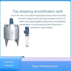 SUS304  Automatic Fermentation Dairy Yogurt Production Line