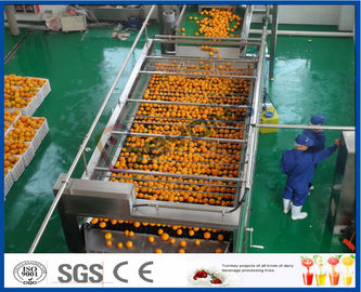 10TPH Automatic Orange Juice Extract Orange Processing Line For Juice Making Factory