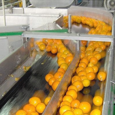 Przemysłowa maszyna do soku z cytryny 50T / H Maszyna do przetwarzania świeżych owoców